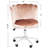 Alana Vanity Chair with 360 Degrees Swivel, Desk Seat with Adjustable Height and Wheelbase-1982156748