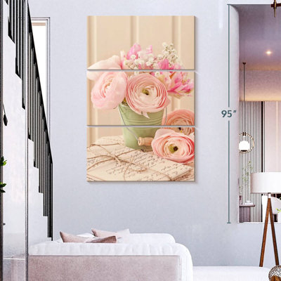 Harnek fleurs roses