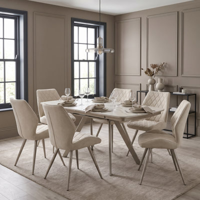 6 -Person Stone Dining Set