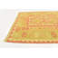 Tapis intérieur de la laine 3 pi 2 po x 5 pi "one-of-kind" à la main noué la new age Elland