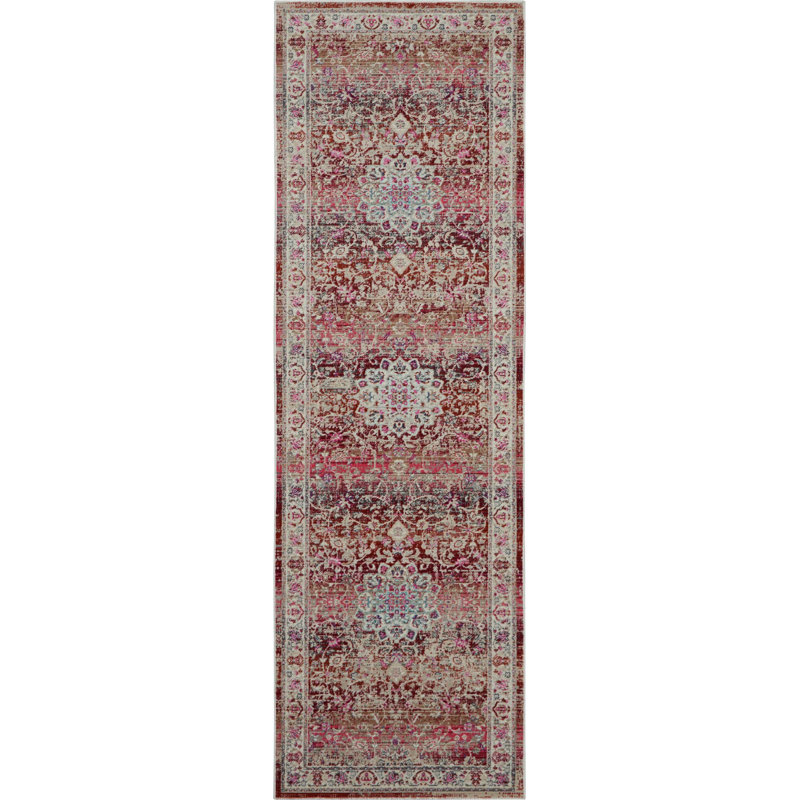 Lowndes Oriental Indoor Rug, Rectangle 2' x 6'