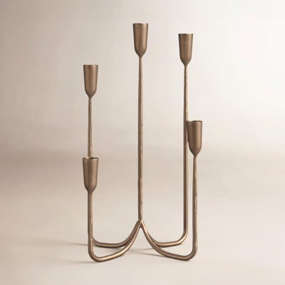 Park Hill Collection Brass Candelabra