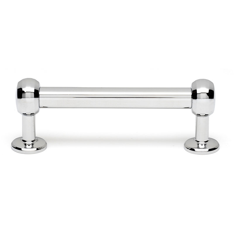 Poignée barre Traditional, Chrome poli, 3"
