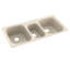 Évier de cuisine à fixation double L 44 po x l 22 po-38293840-38293841