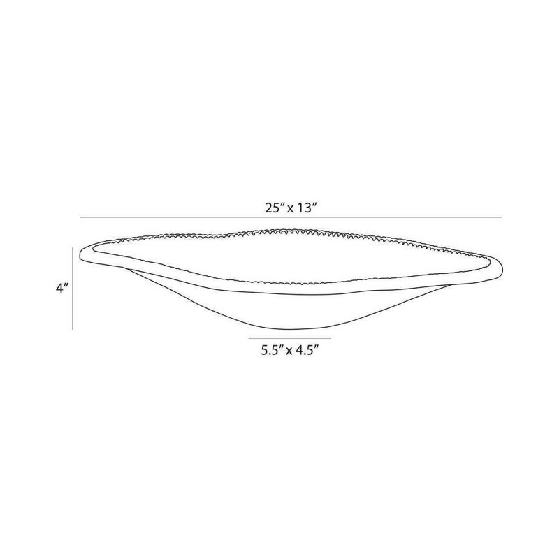 Keller Aluminum Decorative Bowl