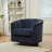 Wolen Upholstered Modern Swivel Barrel Chair-2027279435-2027279439