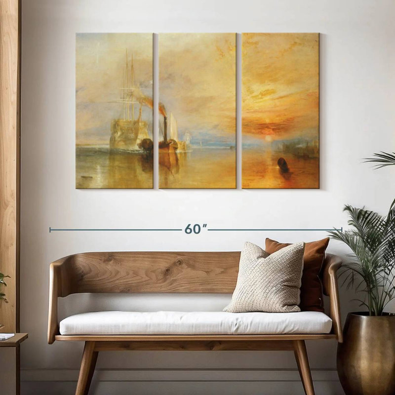 Keiri The Fighting Temeraire, 32" H x 50" W