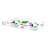 Butterflies Acrylic Rectangle Decorative Tray-122474614-122474613