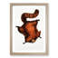 Brilliant Flying Squirrel Illustration by John Edward Gray - Picture Frame Painting Print-55513295-55513301