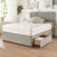 Nakisha Pocket Memory Divan Bed Set-737221686-737221680-737221685