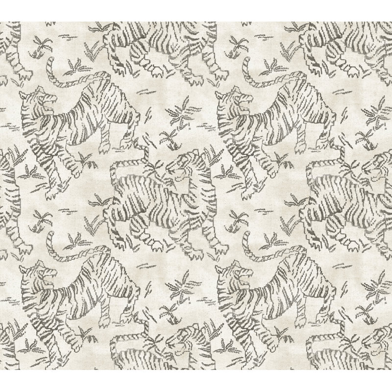 Abstract Wallpaper Roll, White