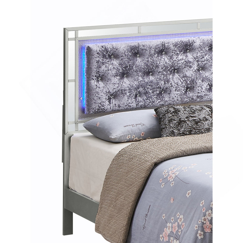 Lit double Elegant Silver Champagne Glam, Full