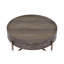 Table basse à tambour avec 1 tiroir