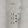 RelaxaJet  Thermostatic Shower System 12" Celling Rainfall Shower Faucet Set with Rough-in Valve