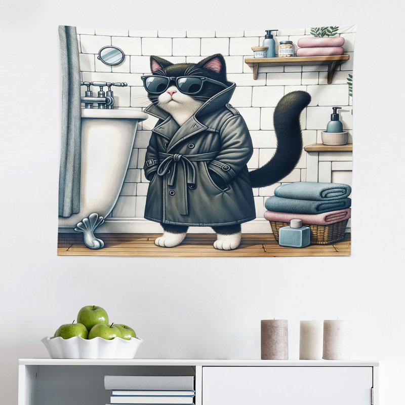 Microfiber Tapestry, 23" H x 28" W