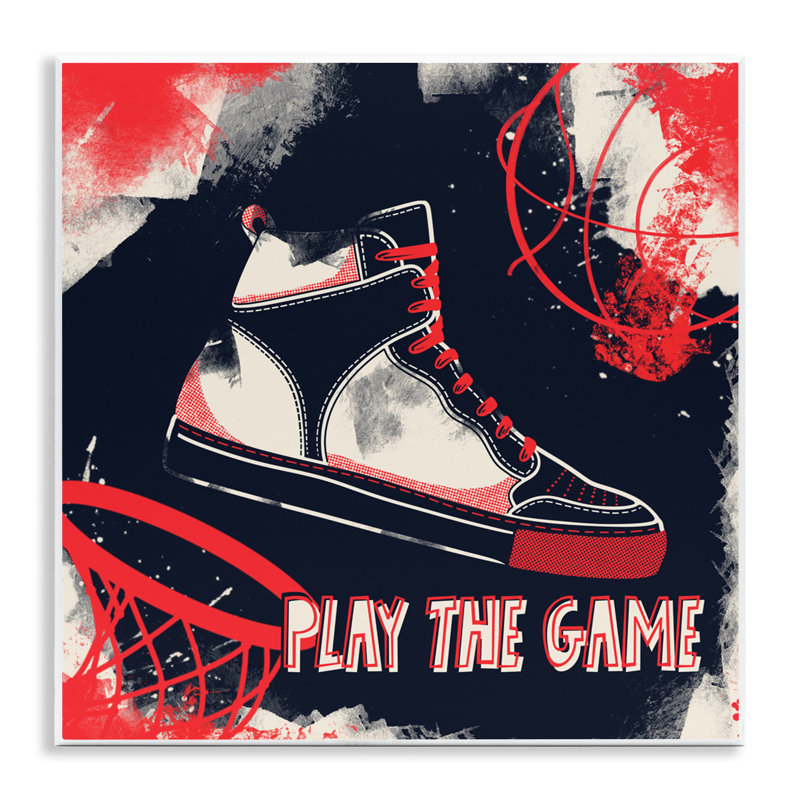 Play The Game Urban, plaque murale graffiti, design par Marcus Prime