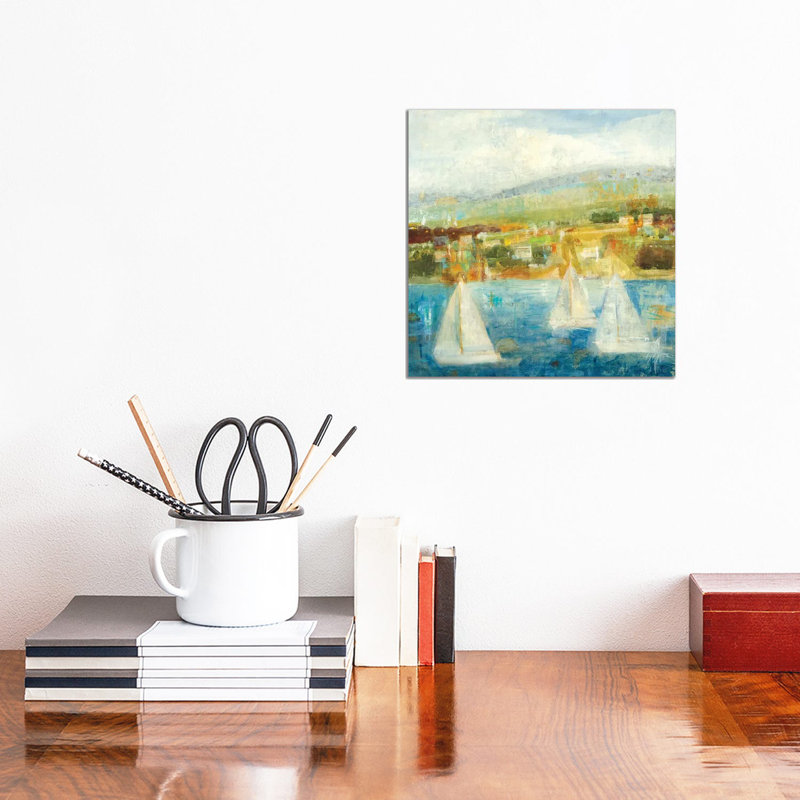 Brisk Winds by Jill Martin - Wrapped Canvas Print, 30.48cm H x 30.48cm W 1.905cm D