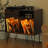 3 - Shelf Audio Rack with 3-Color RGB LED Light-1025590782
