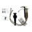 Classic Single Handle Bathroom Faucet Lavatory Faucet Stainless Steel Single Hole-125355849