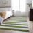 Premium Machine Washable Cerrito AMF528 Olive Rug-103946987
