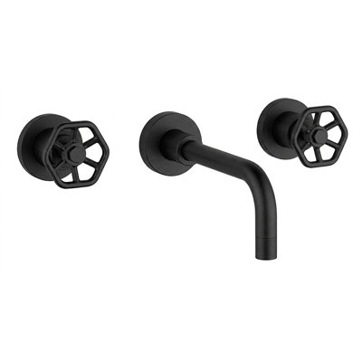 Lucia Wall Mount 2-handle Bathroom Faucet