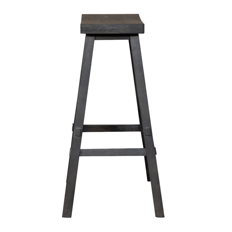Knaack Barstool w/ Chair Glides, Slate, Bar Stool (30" Seat Height)