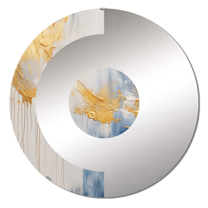 Miroir mural Venango, 23,6 po x 23,6 po