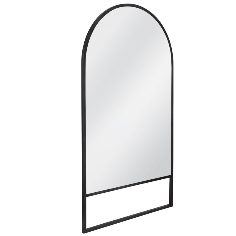 Johnell Metal Rectangle Floor Mirror