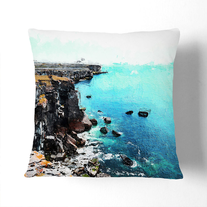 Square Cushion, 55 x 55 cm, Stone