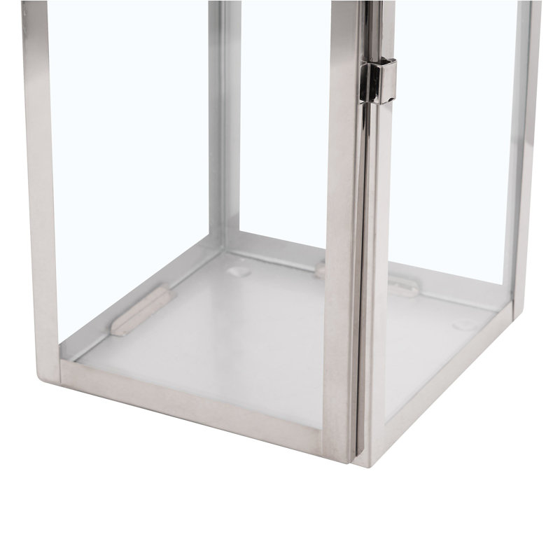 Floor Lantern, Silver