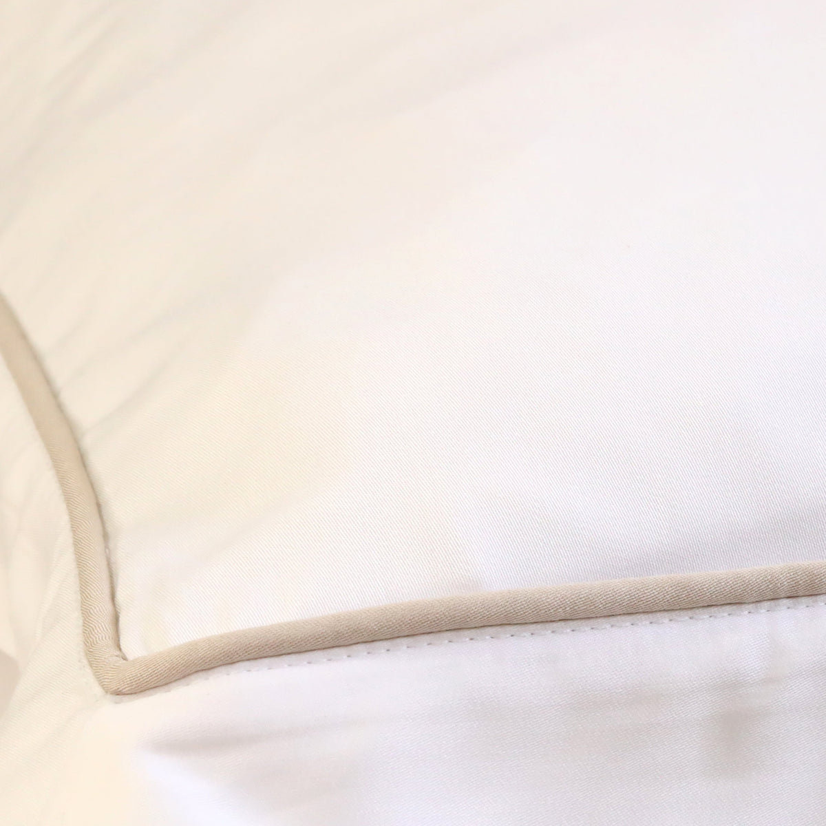 Sheena Rayon From Bamboo Machine Woven - Set of 2, Standard, White/Sand