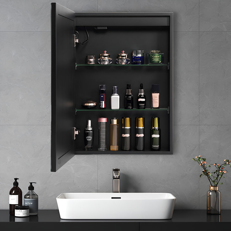 Armoire de toilette avec miroir Pelaga