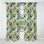 Motif de lignes tropicales - Rideau floral - Rideau occultant floral - 1 panneau