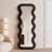 Amon Velvet Wave Art Deco Mirror Wall Mirror-992267530