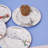 Absher Fine Porcelain Dessert Plate 7.87''