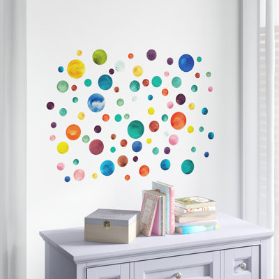 Adhésif décoratif pois