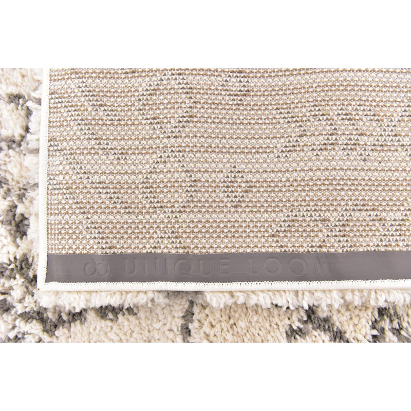Tapis ivoire / noir Pickering, Rectangle 3 pi 3 po x 5 pi 3 po, Ivory/Black
