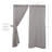 Brayner 100% Cotton Semi Sheer Curtain Panel Pair-1403687589