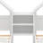 Monterry Double Twin Size Platform Bed-916609176