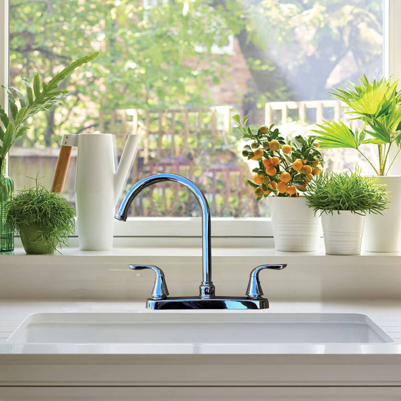 AA Warehousing Kitchen Faucet, Chrome