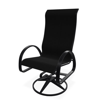 Aruba II Sling Aluminum Frame Supreme Swivel Rocker