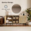 160 Cm Wide Rattan Sideboard