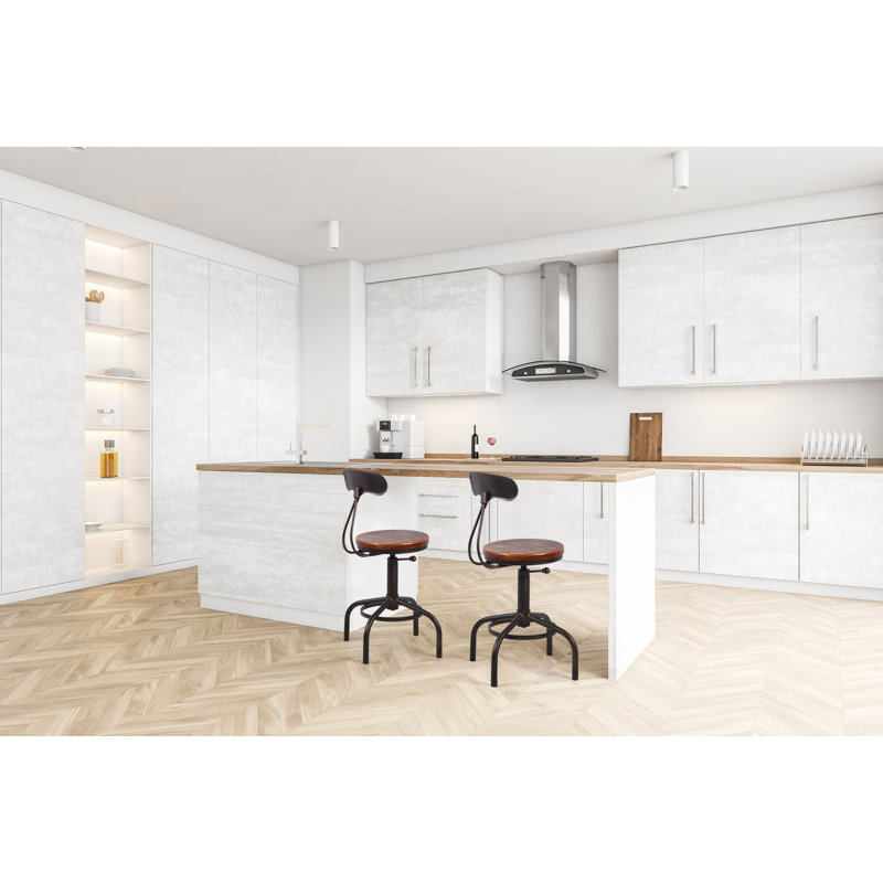 Tabouret de comptoir Jassel, Cuivre antique