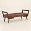 Banc Mid-Century, repose-pieds avec repose-pieds-1101516994