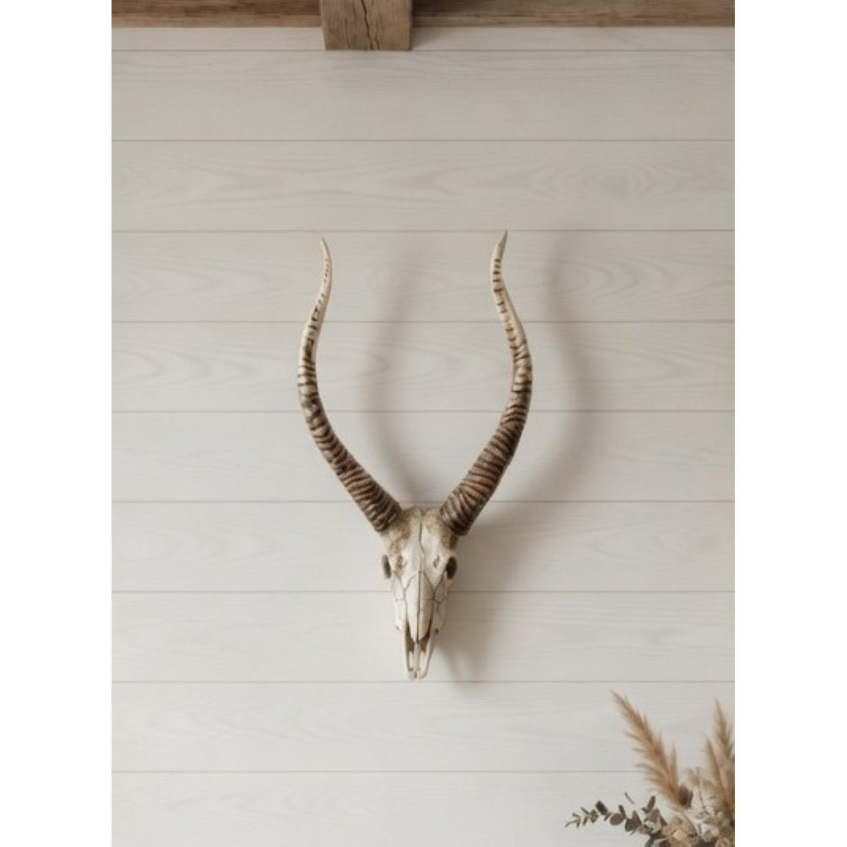 Zentique Goat Skull Wall Decor - Thumbnail 3