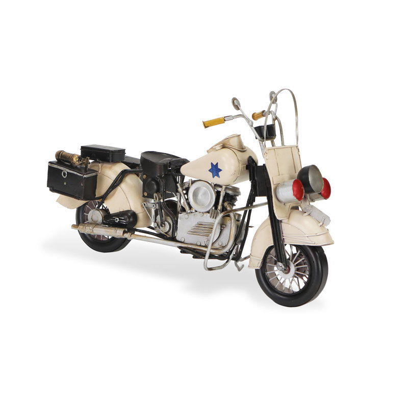 Motocycle de police décoratif