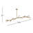 Dreanda 10-Light Crystal Linear Chandelier-49540176