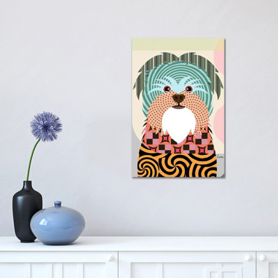 Affenpinscher par Lanre Studio, impression sur toile tendue