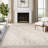 Abani Rugs Severus Collection BEA130A Traditional Medallion Cream Area Rug-1048582991