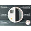 Huldar Glass Flat Wall Mirror